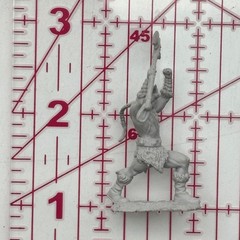 Barbarian Warrior Minis Miniature Unpainted Fantasy D&D Tabletop Games 2 inch