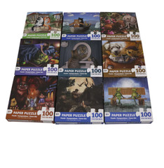 100PCS Dog Animal Jigsaw Puzzle Educational Gift for Kids