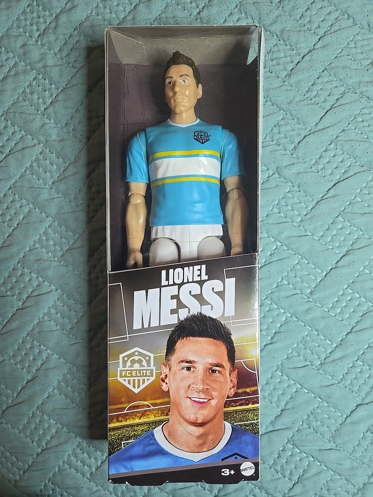 LIONEL MESSI Futbol Club FC Elite soccer action figure 12″ Panini Mattel