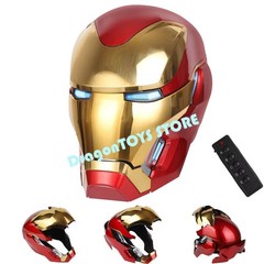 Iron Man Mk50 Friday Helmet Autoking 1/1 Wearable Helmet Cosplay LED Gift