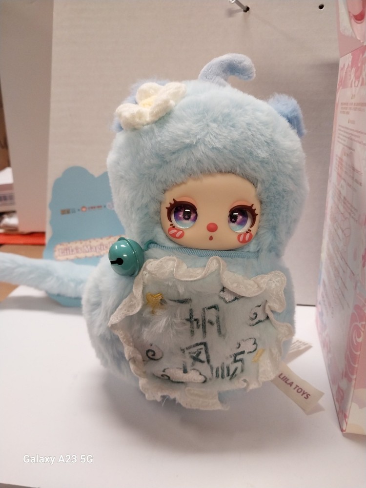 Labubu Liila’s Magic Fulu “Everything Going Smoothly” Blue Cat! Confirmed! MIB!