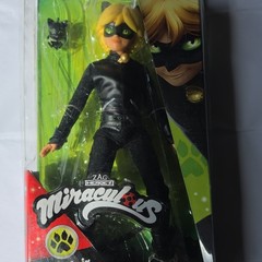 ZAG HEROEZ Miraculous Cat Noir Black Action Figure w/ Accessory Boxed