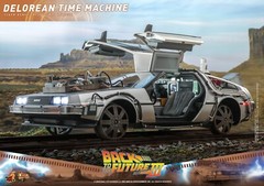Hot Toys DeLorean Time Machine Back To The Future III 1:6 Scale MMS738 Vehicle