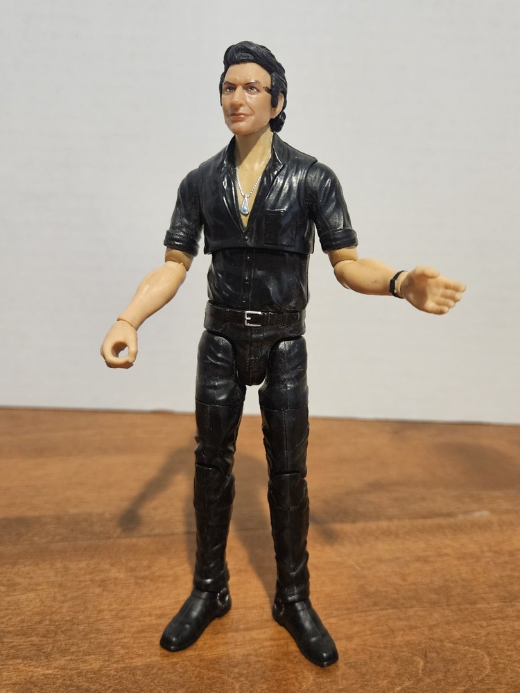 Jurassic World Amber Collection Jurassic Park Ian Malcolm Jeff Goldblum Figure