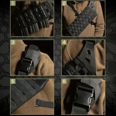 LayLax Airsoft Battle Style Lightweight Bandolier series Upper Body Equipment