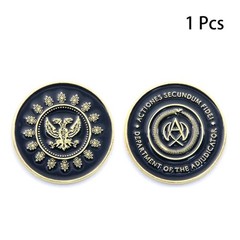 JOHN WICK CONTINENTAL ADJUDICATOR GOLD COINS HOTEL CARD COLLECTORS COSPLAY PROP