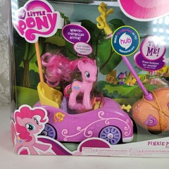MY LITTLE PONY Pink Remote Control RC Car PINKIE PIE Toy ~ New in Package 2010