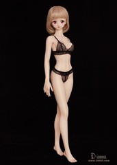 LDDOLL 1:3 60MS Semi White Girl Full Silicone Action Figure Body Fit BJD.DD Head