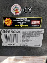 Marvel Legends Icons ~ 12″ IRON MAN RED/GOLD VARIANT (2006) NIB
