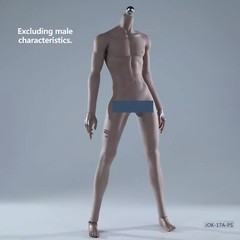 1/6 Male Teenager Body Seamless Muscular Figure 12″ for Phicen Hot Toys TBLeagvr