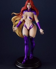 Starfire 3d figure /statue 25 cm Handpainted Collectible
