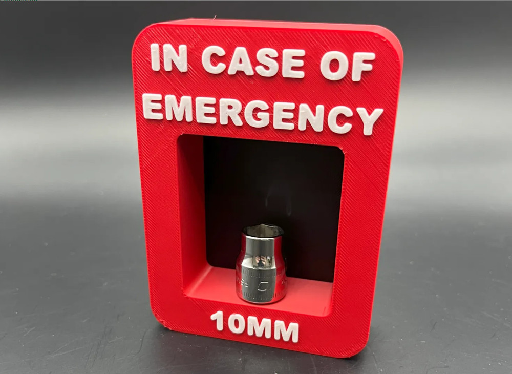 Emergency 10mm Socket 3D Print