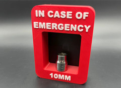 Emergency 10mm Socket 3D Print