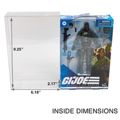 GI Joe Classified Box Protector Case for 6″ Action Figure Retail Display