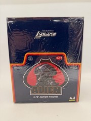 Alien Xenomorph Blind Box Case of 12 Series A-3 Super 7 Reaction FOUR VARIANTS
