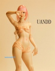 UANDD 1:6 Small Bust PH Pale Skin with Finger Bone 12″ Female Action Figure Body