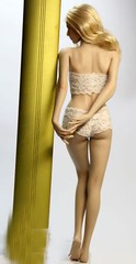 12″ TBLeague Female Girl Doll 1/6 Wheat Seamless Body With Blond Hair Head Scupt