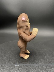 Lady Bigfoot With Heart hands Sasquatch Bigfoot Figurine Valentines Day!