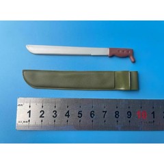 1/6 Scale Soldier Weapon Big Knife Long Tactical Machete Plastics Model Toy