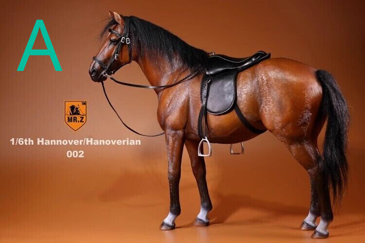 1/6 Scale Germany Hannover Horse Hanoverian Animal Model Figure Gifts Christmas
