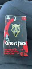 Culturefly Ghost Face Mystery Vinyl Plush Bag Clip Scream 2026 Spirit Halloween