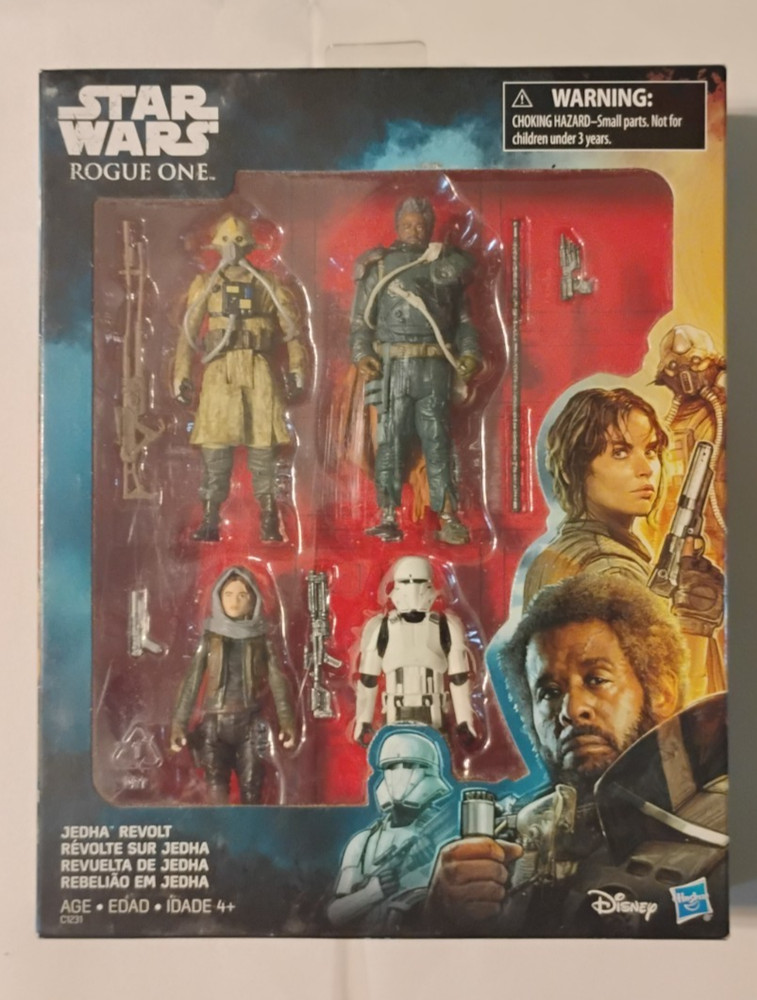 Star Wars Rogue One Jedha Revolt 4-pack 2016 Hasbro