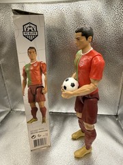 CRISTIANO RONALDO Futbol Club FC Elite Soccer Figure 12″ Panini Mattel 2016 RARE