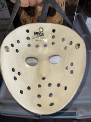 NECA FRIDAY THE 13TH JASON VORHEES MASK PROP MOVIE REPLICA 2009 RARE