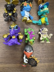 Treasure X Figures Lot Of 10 Moose Toys Skeletons