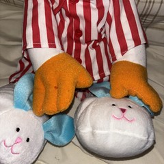 Vtg 90s TYCO Talking Sleepy Time Snoring Ernie Plush Bedtime Sesame Street Works