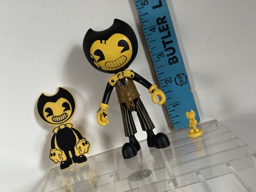 Bendy And The Dark Revival Action Figure Phat Mojo Series 3 Bendy COMPLETE