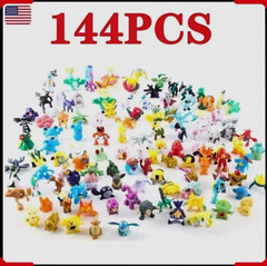 Pokemon Mini Figure Toys Pikachu Action Figures Kids Gift Birthday Party Favors