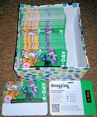 BronyCon 2019 4-Day Badge Final Convention (Expired/Collectable) FREE SHIPPING