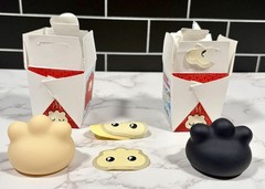 Shawnimals Pocket Pork Dumpling Two 1.5 in Vinyl Figures Series 1 Complete 2012