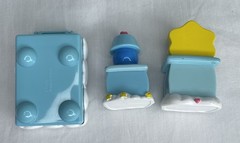 VTG Care Bears Care A Lot Bedtime Bear House Playset 2002 W/ Accessories READ