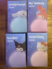 Sanrio Moon Night Light LED Lamp Hello Kitty Kuromi Cinnamoroll My Melody