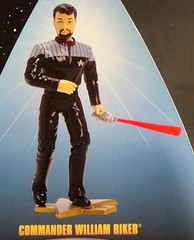 Comm Riker Target Exclusive Starfleet Command Seri 99 TNG Star Trek Insurrection