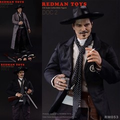 1/6 Male The Tombstone Town Mayor Wyatt Earp Action Figure Model Collection 12”
