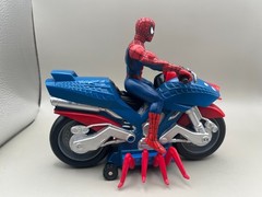 2007 Hasbro Marvel Spider-Man Bump n Go Web Rider Action Figure READ