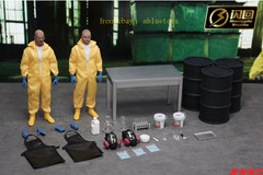 Manipple Studio 1/12 Pink And White Duo Set Action Figure In Stock Perfect