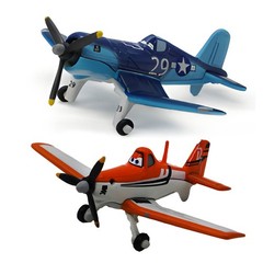 2ps Disney Pixar Planes No.29 Plane+NO.7 Dasti primary Model Plane 1:55 Kids Toy