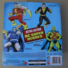 2010 MATTEL RETRO-ACTION DC SUPER HEROES SHAZAM!, 8″ MEGO STYLE FIGURE, NOS NIP