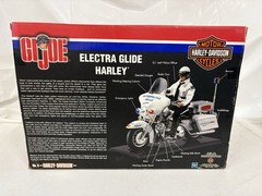 2001 HASBRO 12″ GI JOE ELECTRA GLIDE #3 IN THE HARLEY-DAVIDSON SERIES NEW IN BOX