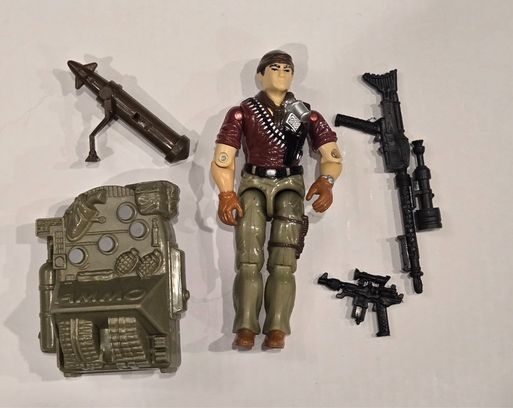GI Joe Sonic Fighters Tunnel Rat v3 1990 w/ accessories