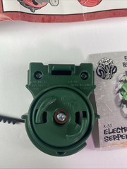 Electro Battlers X-55 Electro Serpent Top Launcher Ripcord Tested Working Hasbro