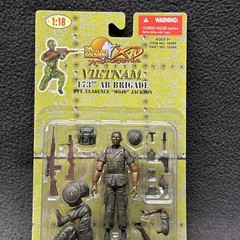 The Ultimate Soldier XD Vietnam PVT Clarence MOJO Jackson 173rd AB Brigade 1:18