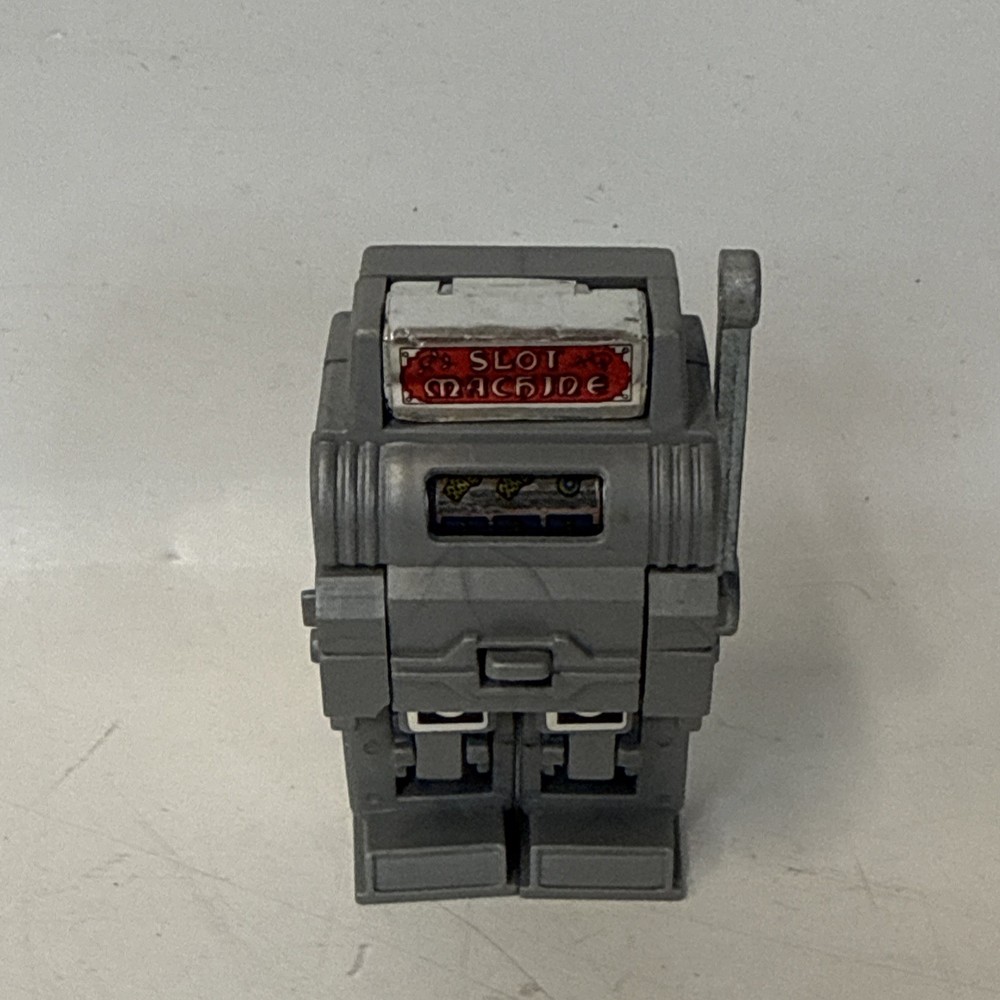Convertors Gamebots JACKPOT ROBOT Transforming SLOT MACHINE *works* Select 1984