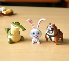 14pcs Secret Life of Pets PVC Figures – Rabbit, Dog, Cat Action Toys Xmas Gift