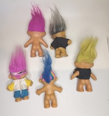 VTG 90′ Ugly Troll’s Russ & TNT Figures Lot of 5