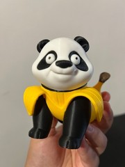 Pandaccini Bananini – Articulated Italian Brainrot Figurine Toy Kids & Adults